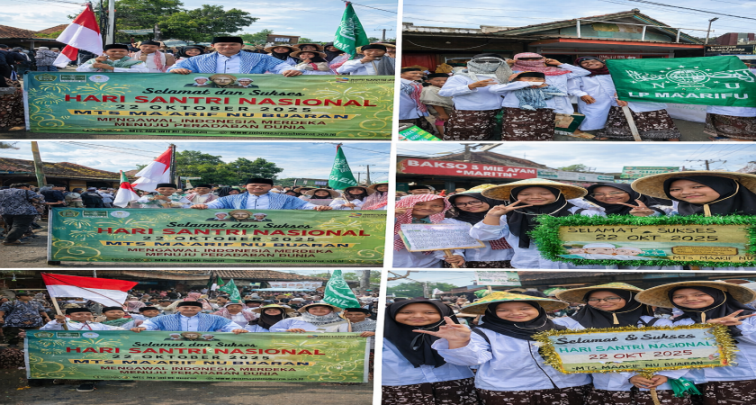 Gemilang di Hari Santri! MTs Ma’arif NU Buaran Sabet Juara 3 Karnaval Tingkat Kabupaten Pekalongan